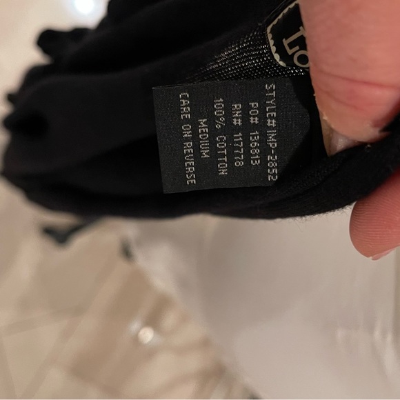 Love stitch black kimono top with bottom ruffles size 6 - Picture 4 of 7